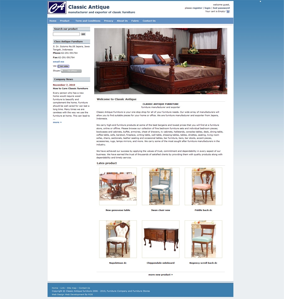 portfolio : Classic Antique Furniture