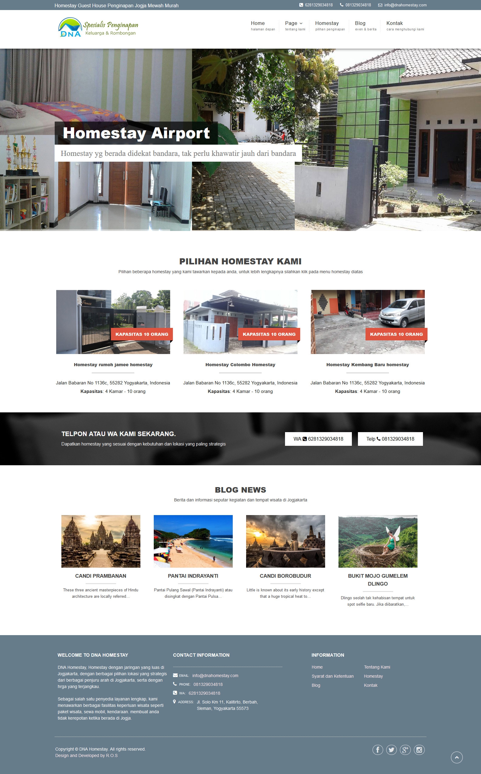 portfolio : DNA Homestay