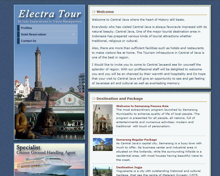 portfolio : Electra Tour