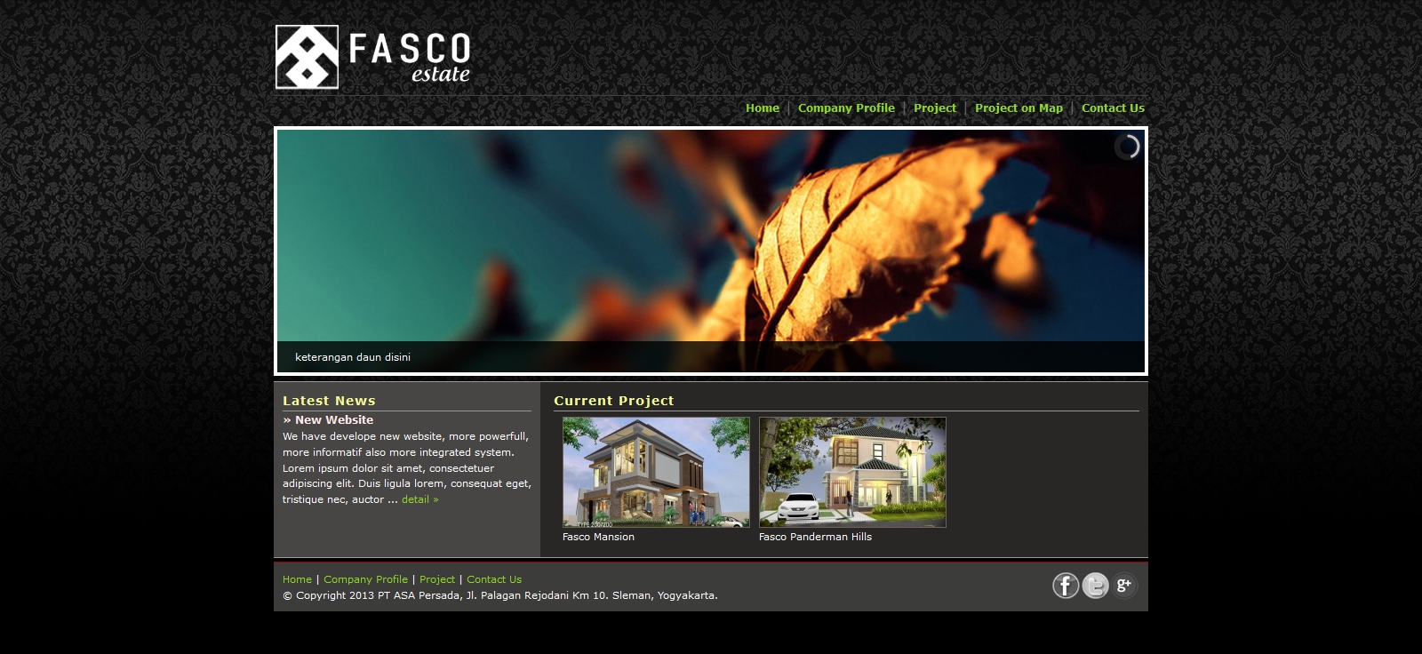 portfolio : Fascoestate