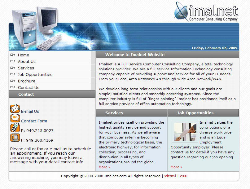 portfolio : Imalnet