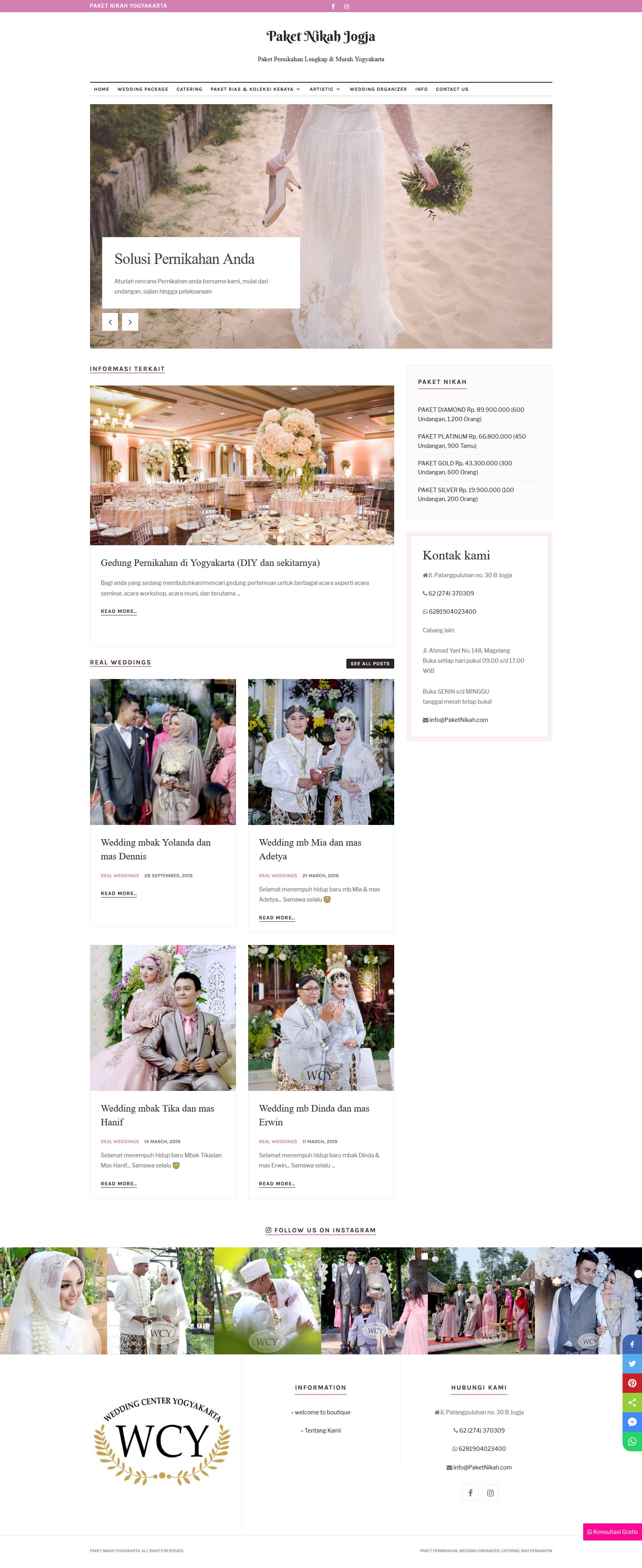 portfolio : Paket Nikah Jogja