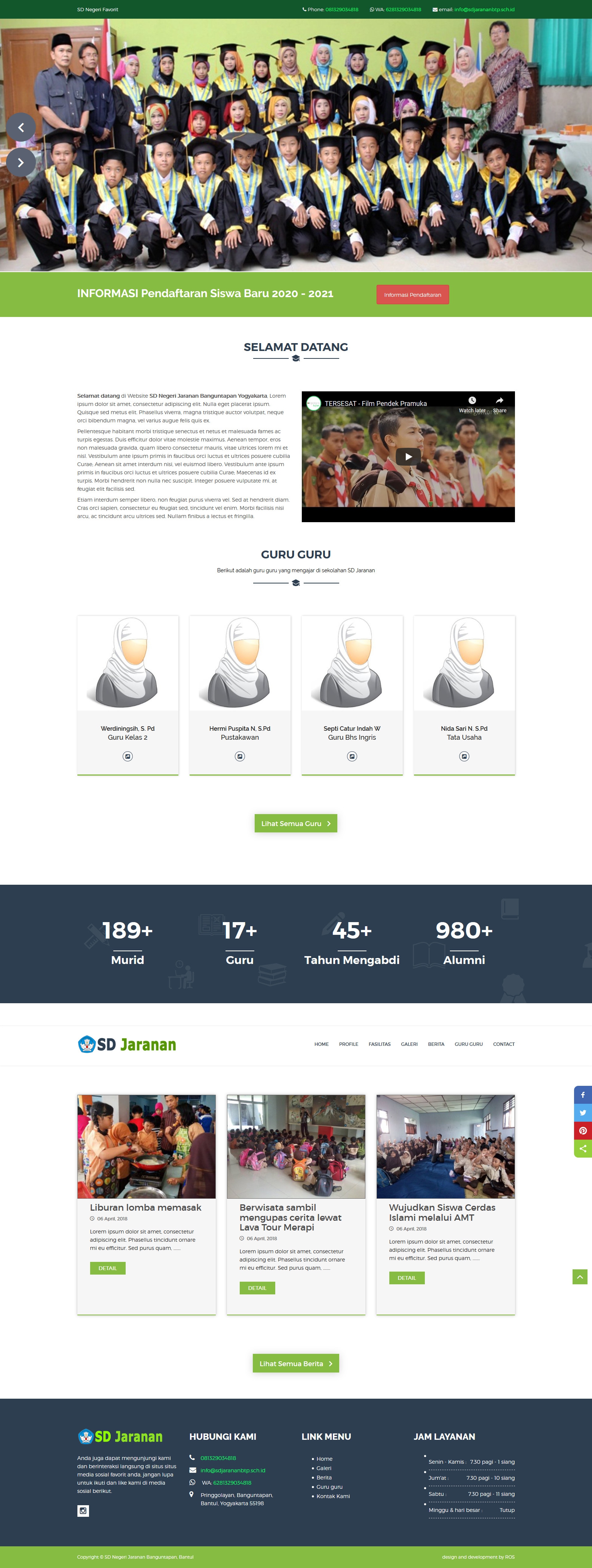 portfolio : SD Jaranan Banguntapan