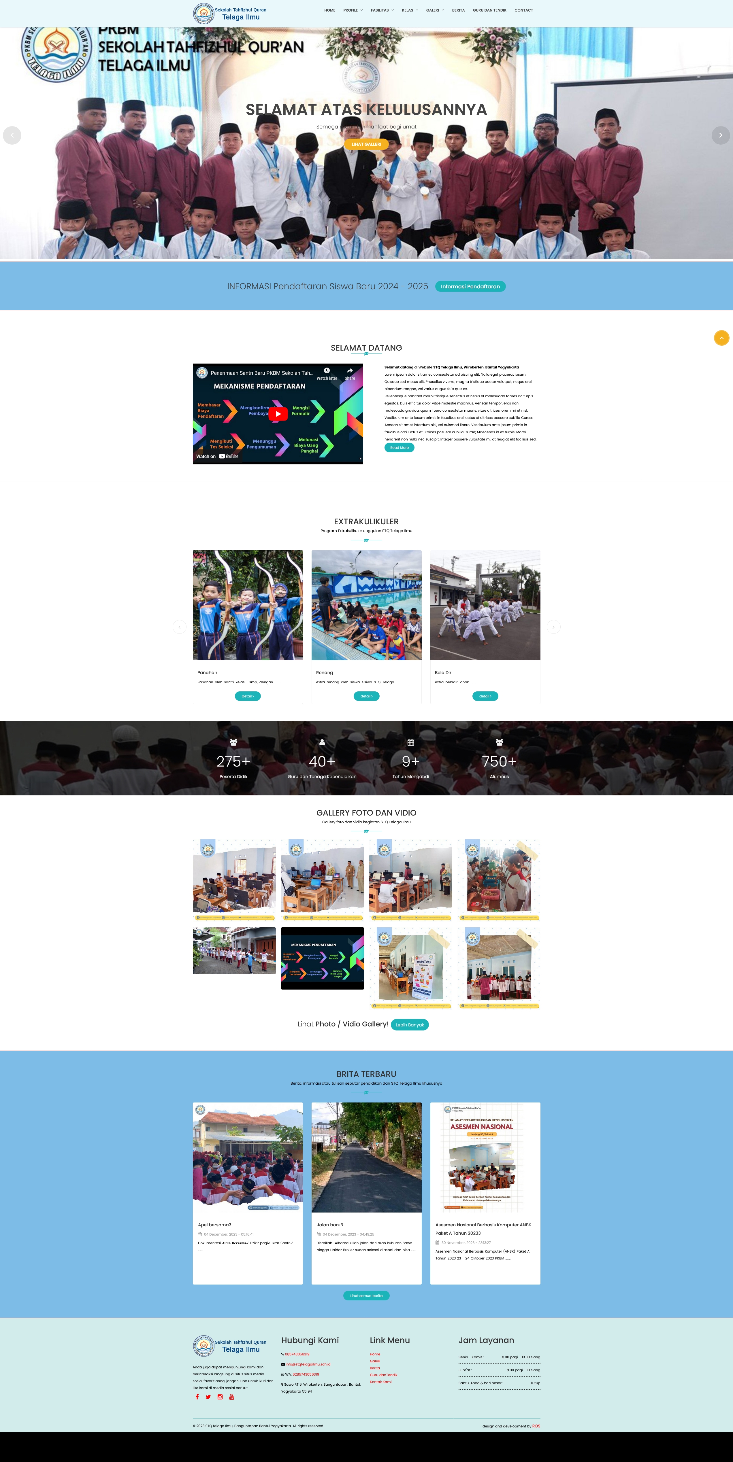 portfolio : SD Telaga Ilmu