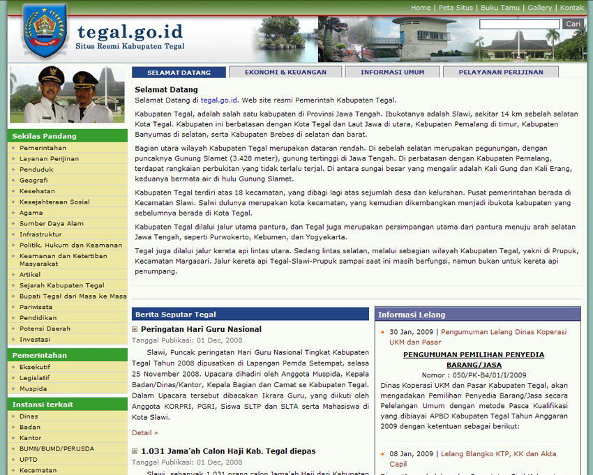 portfolio : Tegal Goverment