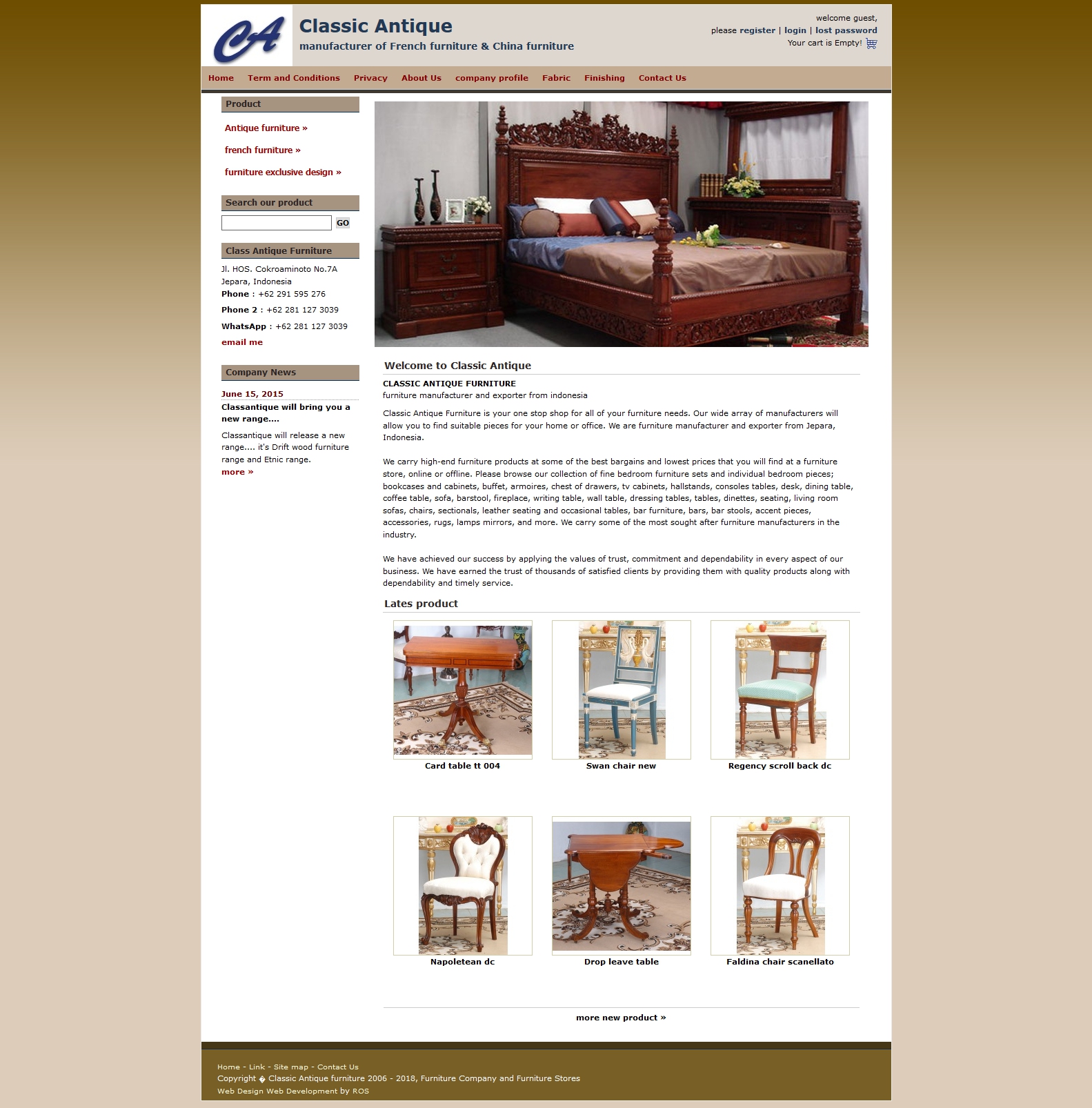 portfolio : classantique